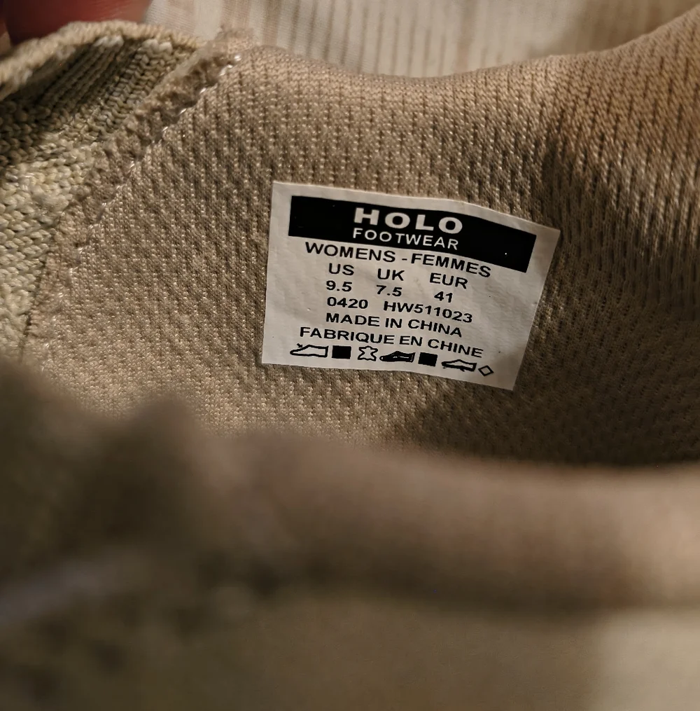 Holo Eco Cream Sneakers - Picture 8 of 8